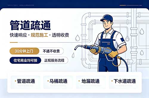亳州管道疏通